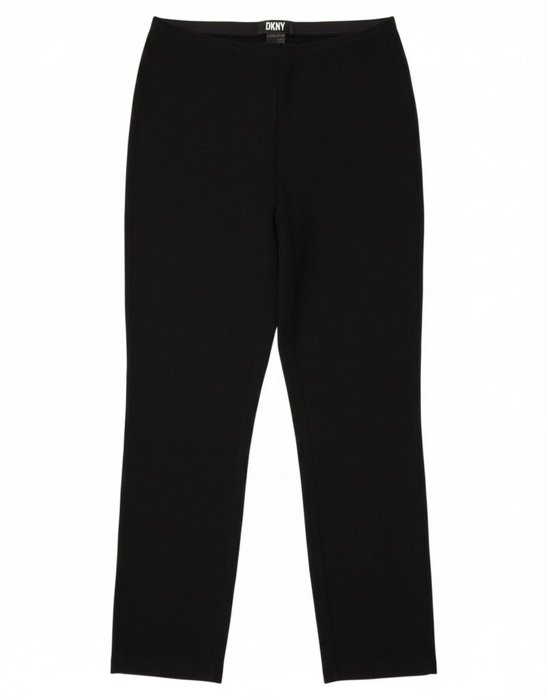 Pantaloni casual subțiri pentru femei Dkny L30 L27 Negri