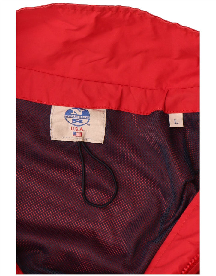 Jachetă Bomber pentru bărbați North Sails UK 40 Poliamidă roșie mare