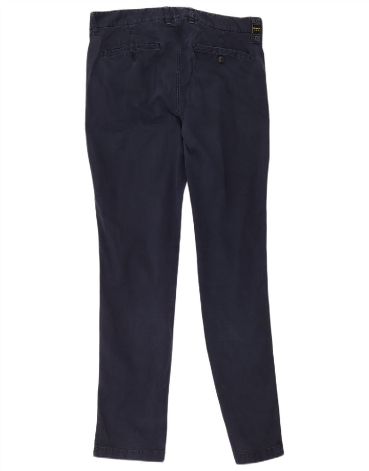 Blauer Pantaloni chino subțiri pentru bărbați L34 L33 Bumbac bleumarin