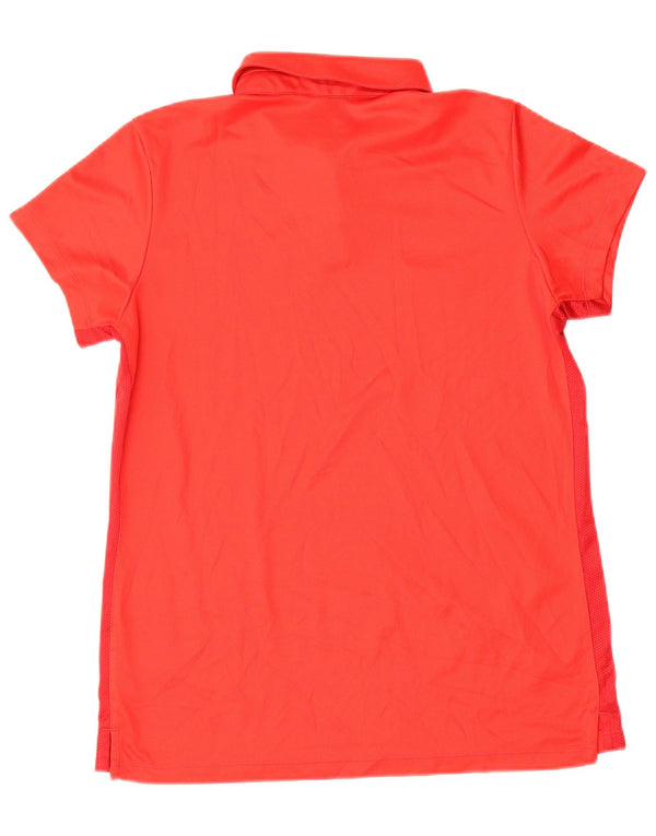 Tricou polo Nike Dri Fit pentru femei UK 14 Large Red