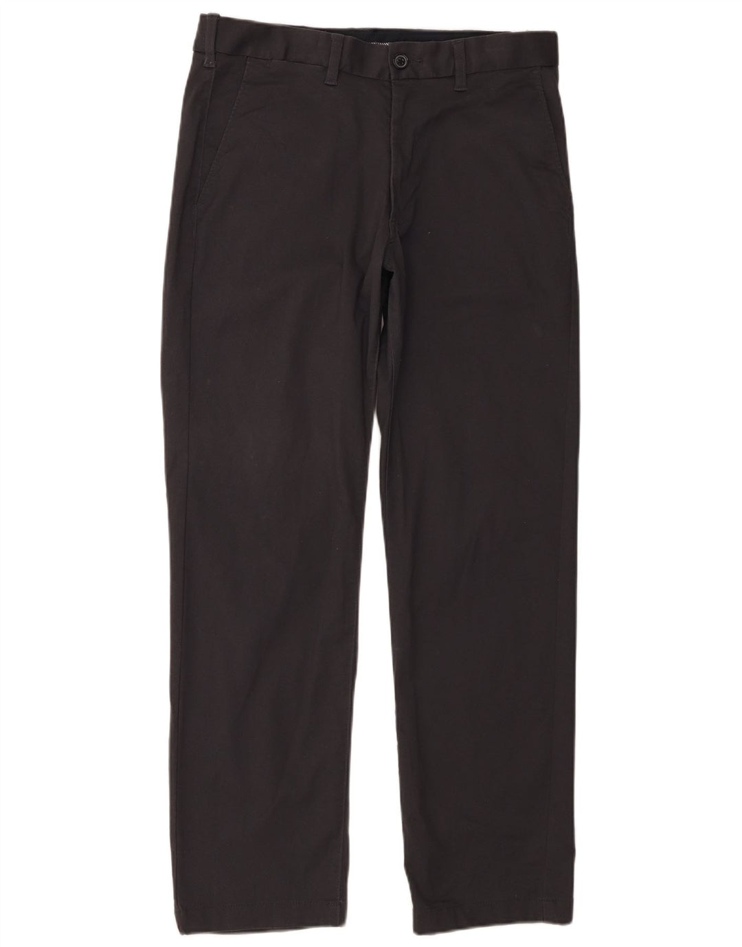 Marks & Spencer Pantaloni chino pentru bărbați, drepti, cu ajustare normală, L32 L31, gri