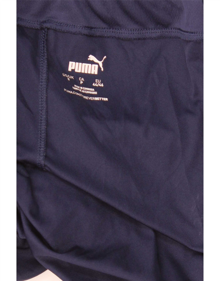Pantaloni scurți sport Puma pentru bărbați, mici, bleumarin, color block