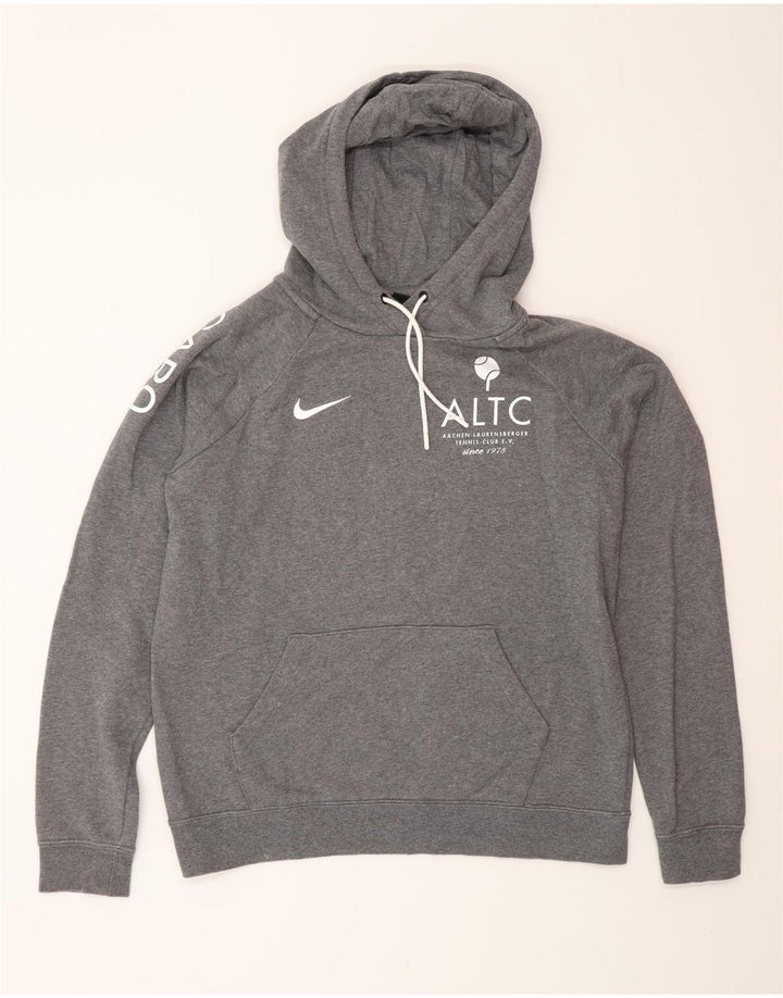 Pulover NIKE Graphic pentru bărbați, bumbac, gri mediu