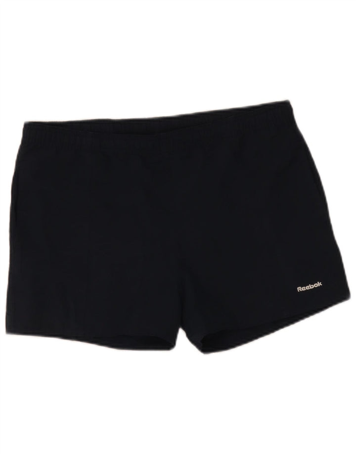 Pantaloni scurți sport pentru bărbați Reebok, albastru bleumarin mediu