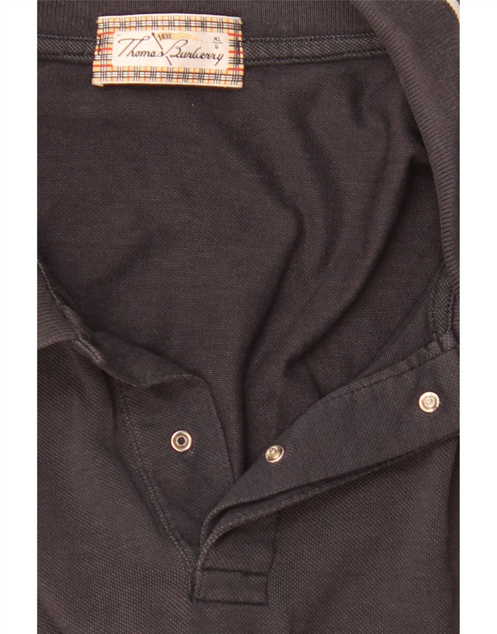 Tricou polo pentru bărbați Burberry XL negru