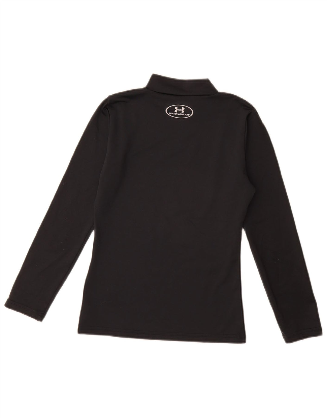 UNDER ARMOUR Fete Cold Gear Top Maneca Lunga 9-10 Ani Mediu Negru