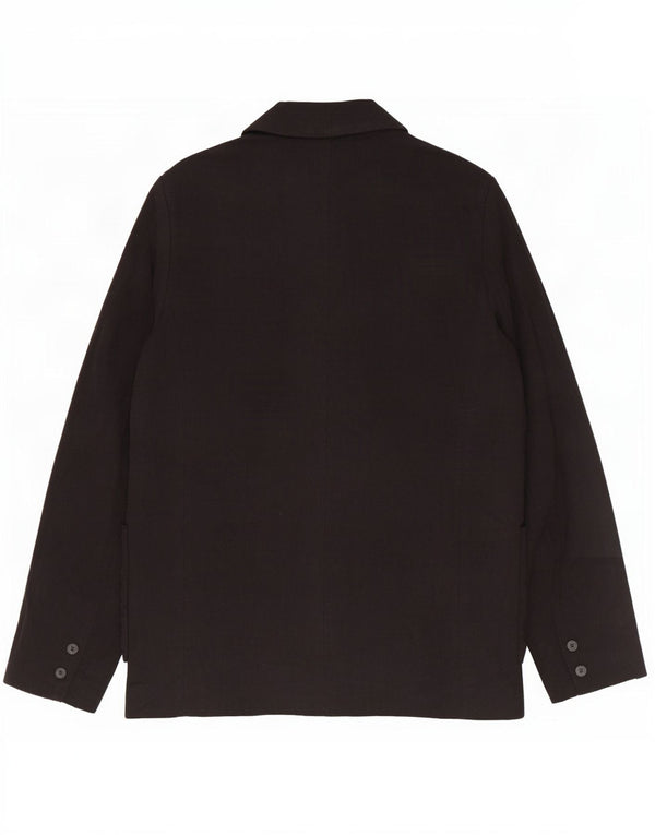 Blazer pentru femei Zara cu 1 nasture UK 14 Medium Black
