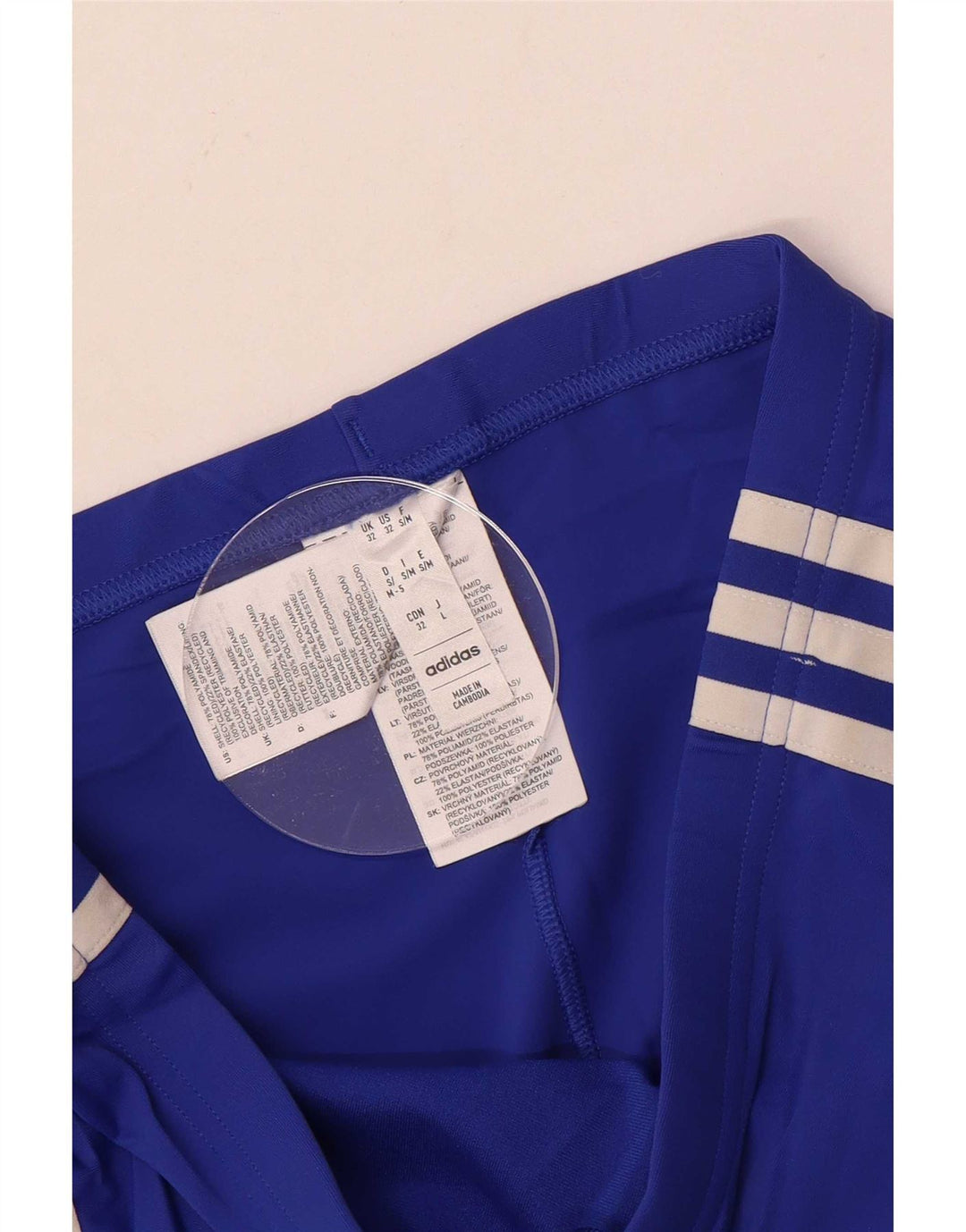 Pantaloni scurți sport pentru bărbați Adidas Mic, albastru, poliamidă
