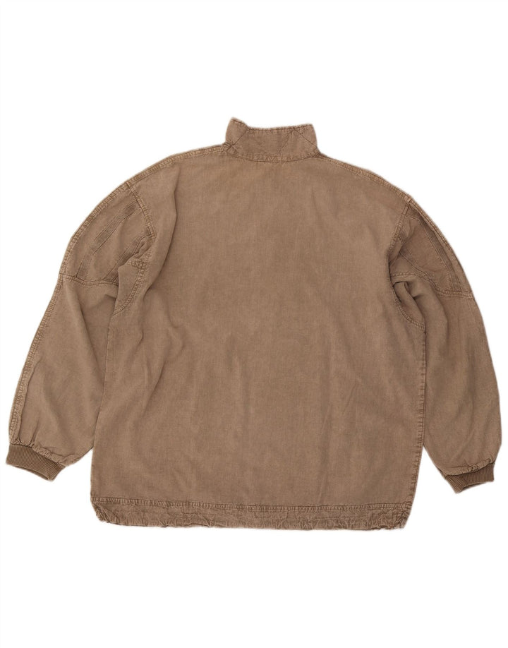 Chewan pentru bărbați, cu fermoar și gât, cu mânecă lungă, XL, gri