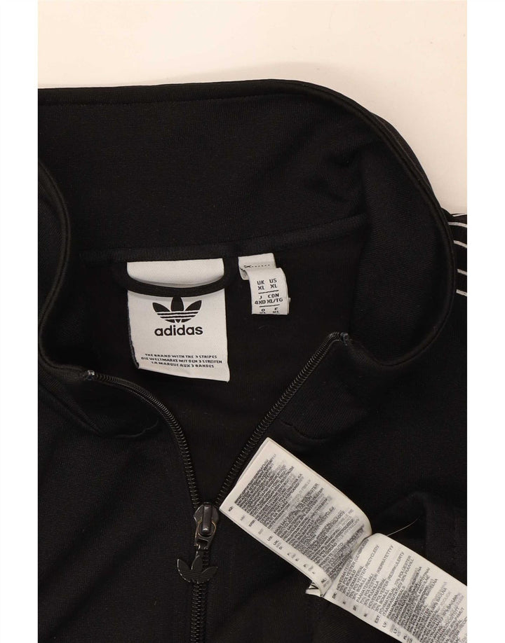 Jachetă de trening pentru bărbați Adidas XL, poliester negru