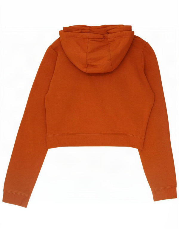 Jumper Nike Crop Graphic pentru femei UK 6 XS Bumbac maro