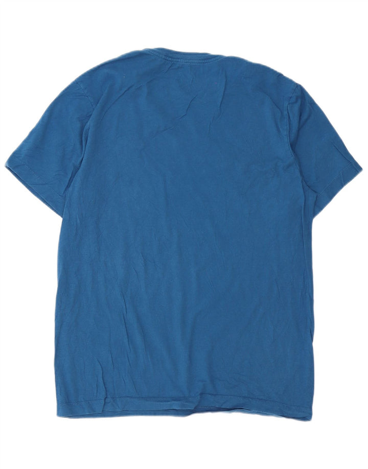 Tricou pentru bărbați Nike Top mic, albastru, bumbac