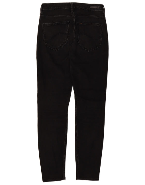 Blugi Lee pentru femei Scarlett High skinny W30 L28 bumbac negru