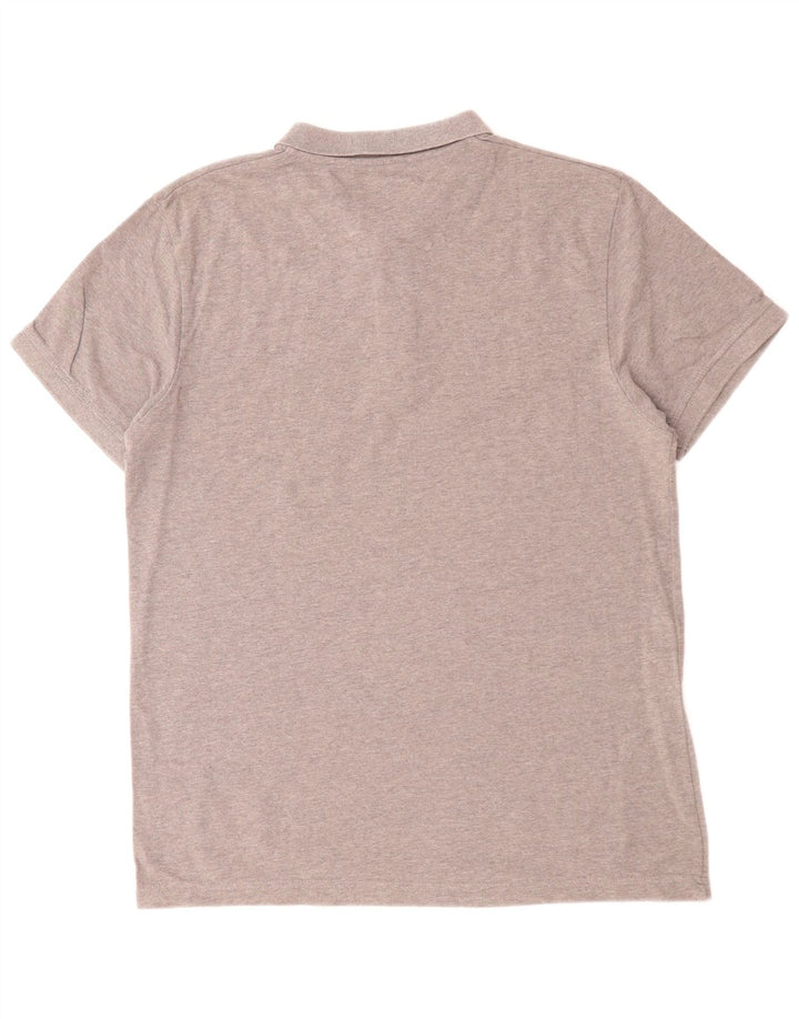 RIFLE Tricou polo pentru bărbați XL bumbac gri