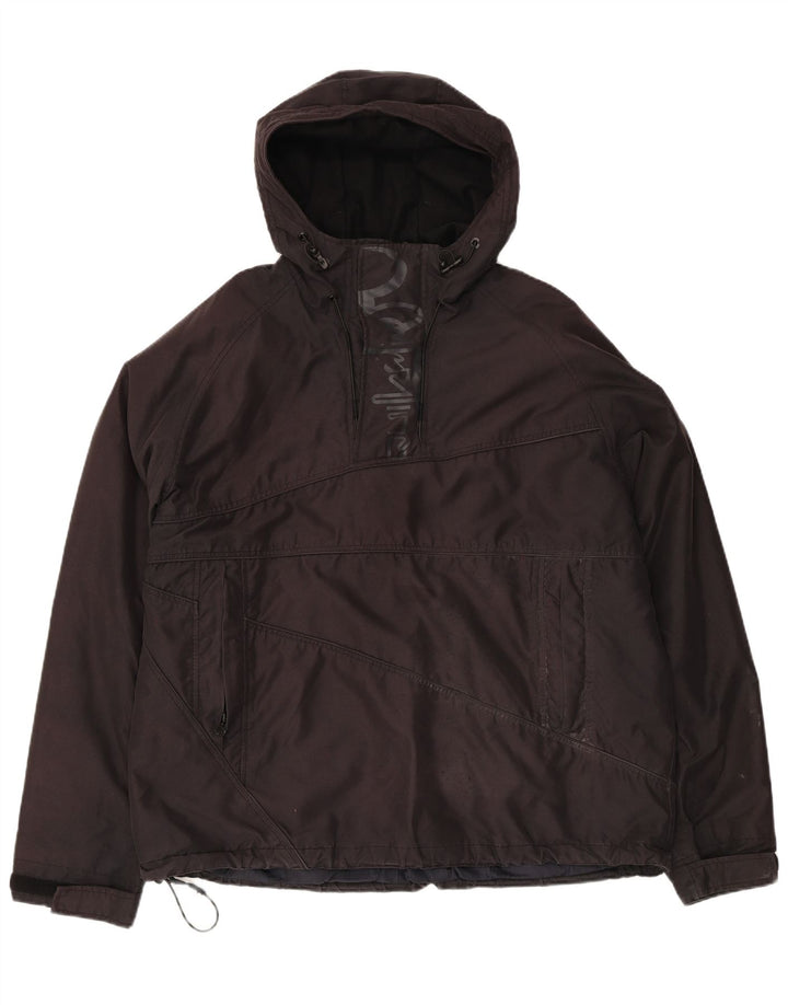 Jachetă Windbreaker cu pulover grafic Quiksilver pentru bărbați UK 40 Large Black