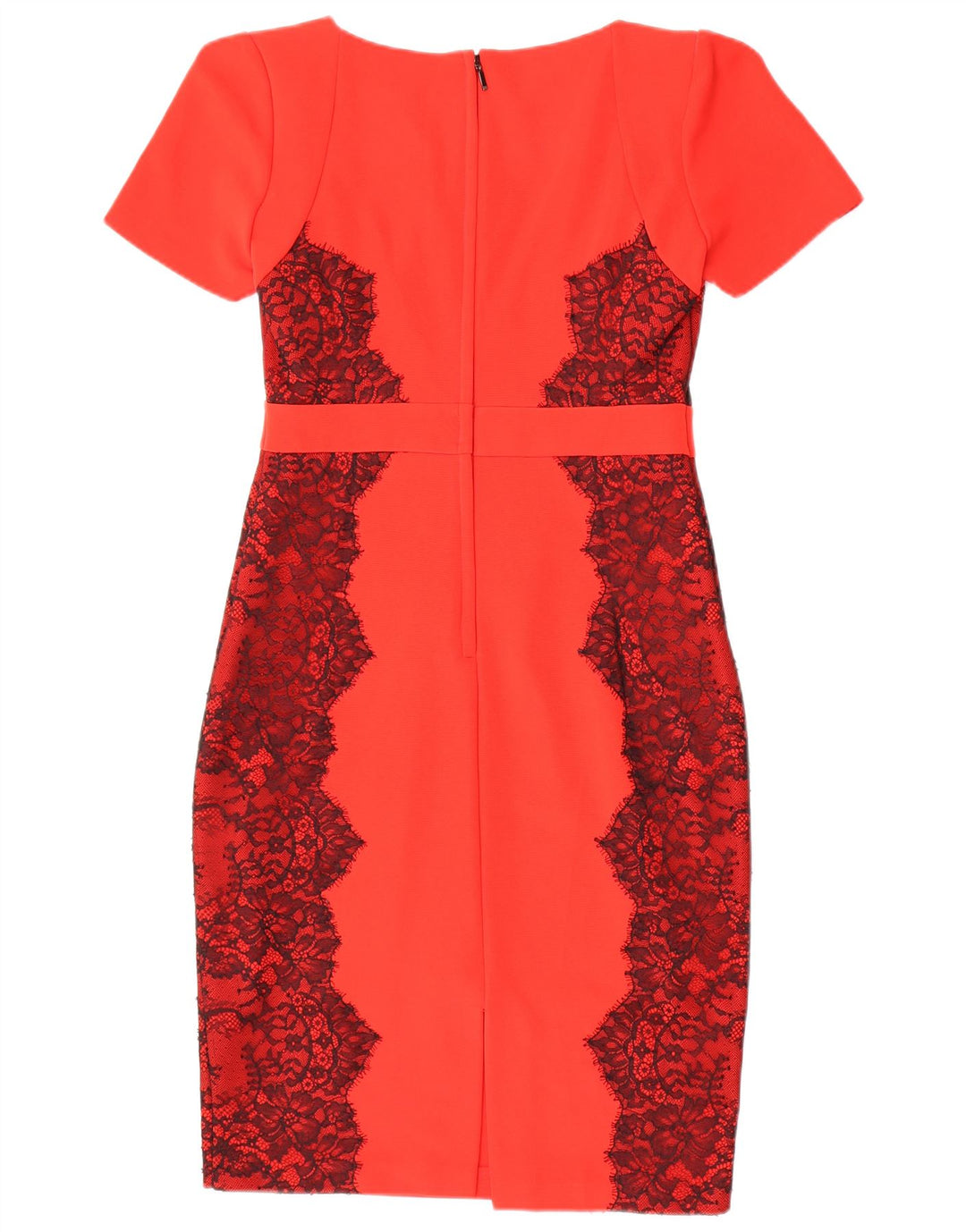 Rochie teacă pentru femei Marks & Spencer UK 12 Medium Red Floral Poliester