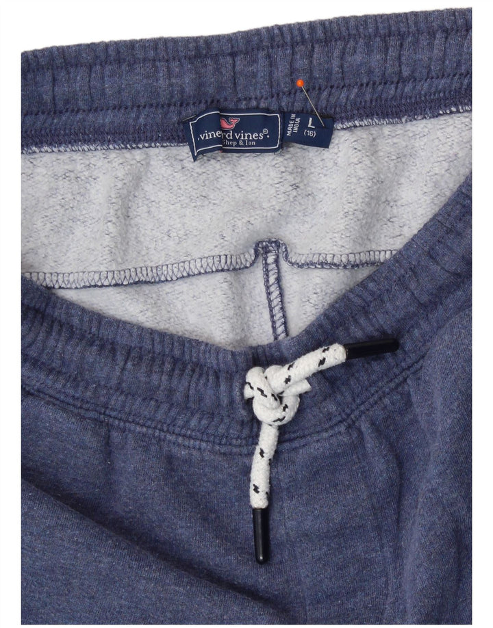 Vineyard Vines Fete Pantaloni Trening 13-14 Ani Mare Bumbac Albastru