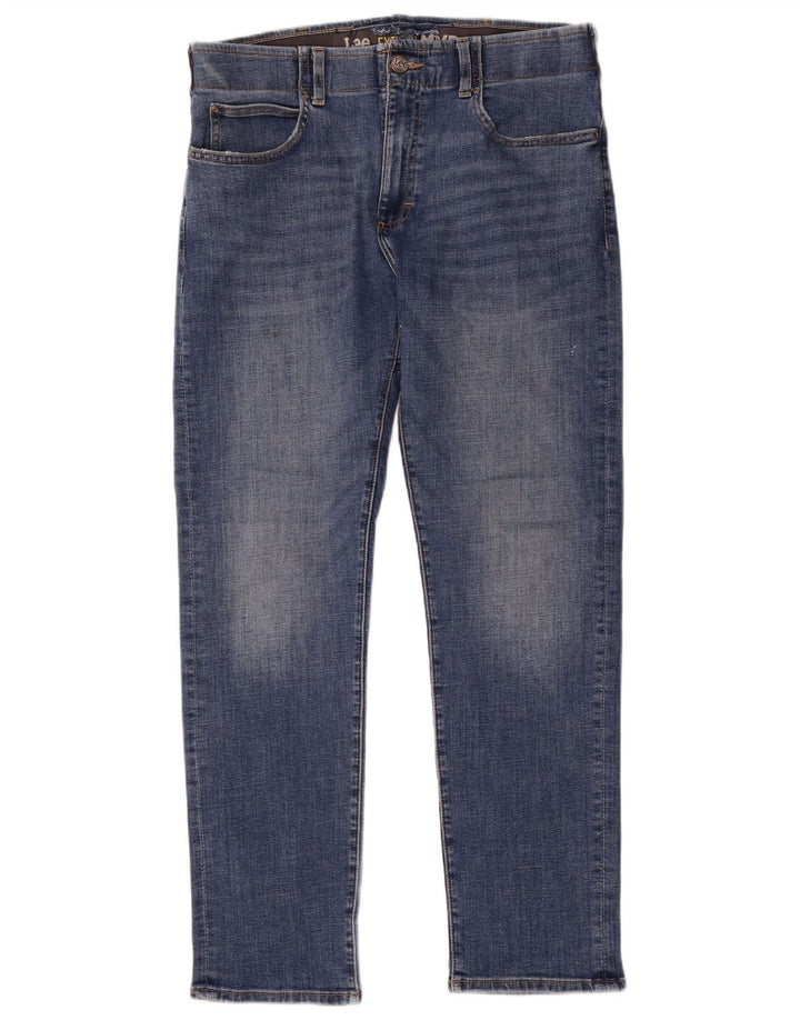 Blugi Lee Extreme Motion Slim pentru bărbați W36 L32 Bumbac albastru