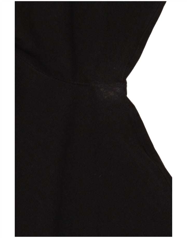 Rochie tricou cu decolteu rulat pentru femei FILA UK 10, negru, color block