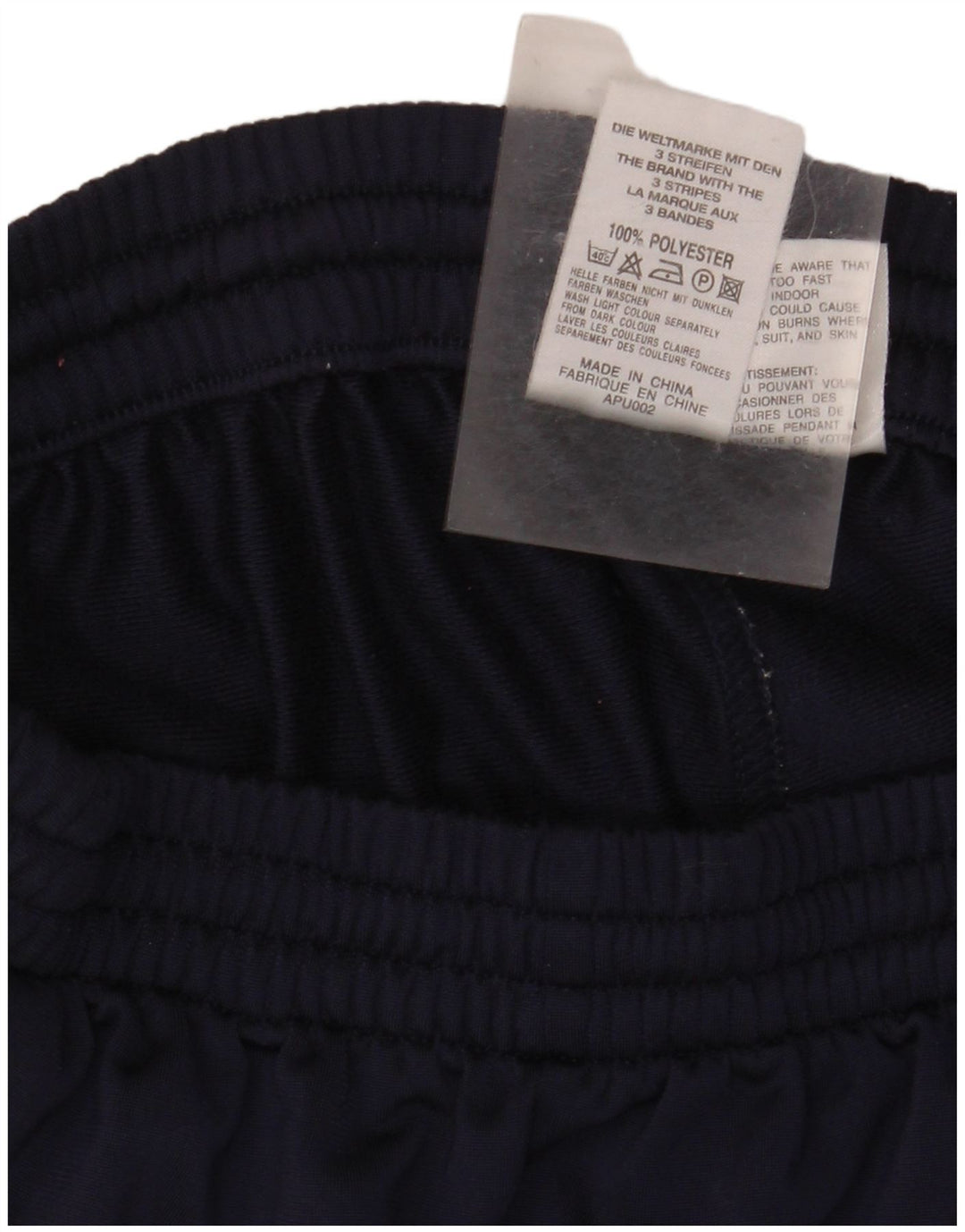 Pantaloni de trening Adidas pentru băieți 13-14 ani poliester bleumarin
