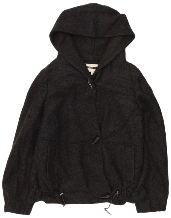 Jachetă duffle supradimensionată pentru femei Topshop UK 12 Medium Black