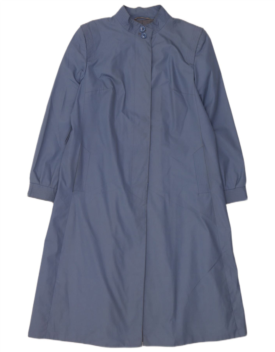 Pardesiu vintage pentru femei IT 42 Medium Blue