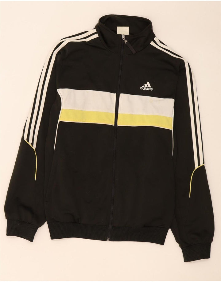 Trening pentru bărbați Adidas Top Jachetă Mediu Kaki Poliester Colorblock