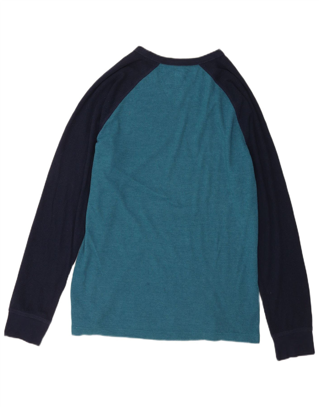 Top pentru bărbați Gap cu mânecă lungă, mare, albastru, color block, bumbac