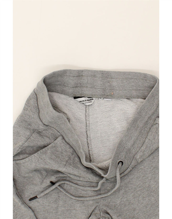 JACK & JONES Mens Tracksuit Trousers Joggers Medium  Grey Cotton Vintage Jack & Jones and Second-Hand Jack & Jones from Messina Hembry 