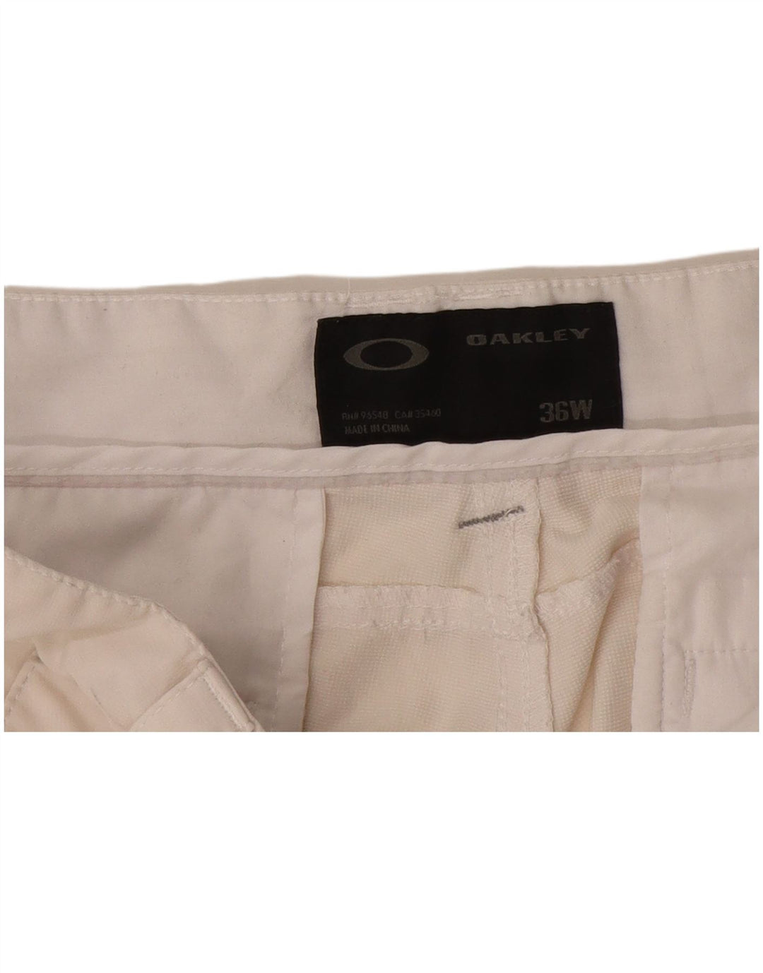 Pantaloni scurți chino pentru bărbați Oakley W36 Large Off White