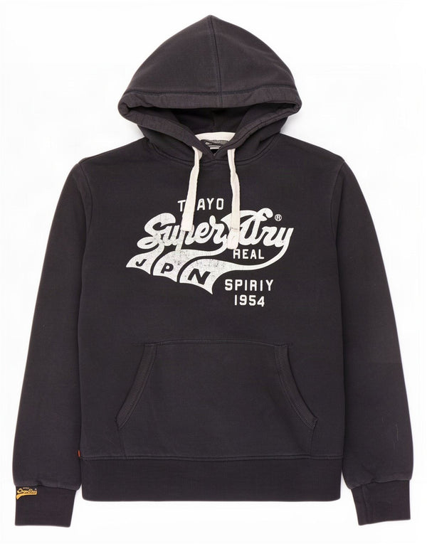 Jumper Superdry pentru bărbați Vintage Fit Graphic Hoodie XL, bumbac bleumarin