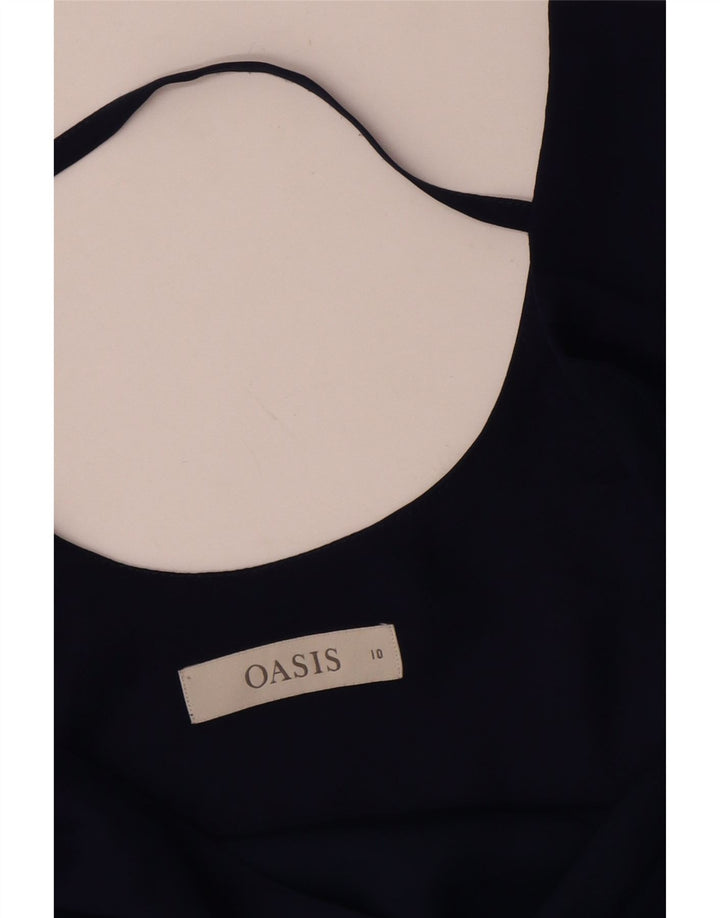 Bluză fără mâneci pentru femei Oasis UK 10 Small Bleumarin