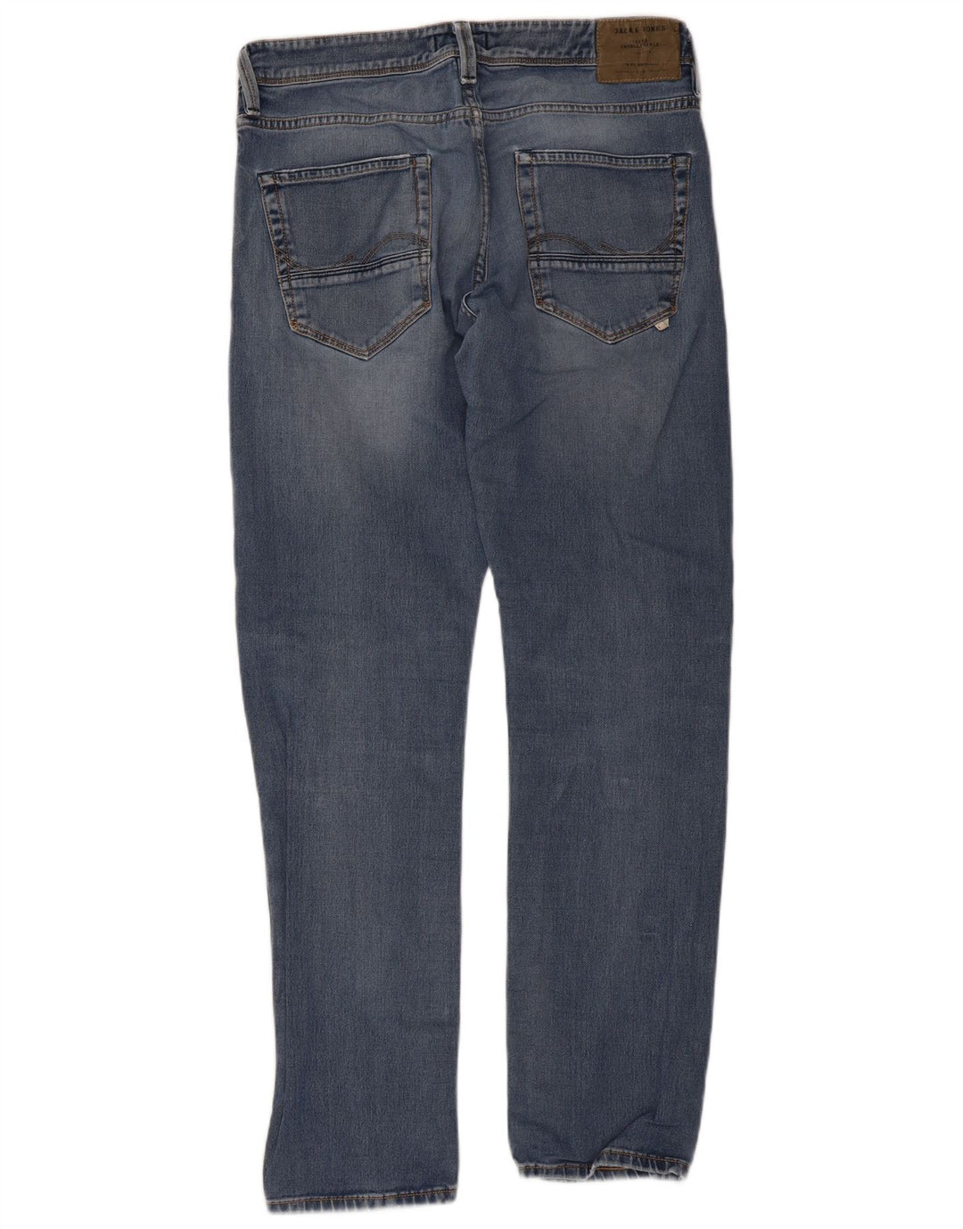 Blugi drepți pentru bărbați Jack & Jones W33 L32 Bumbac albastru
