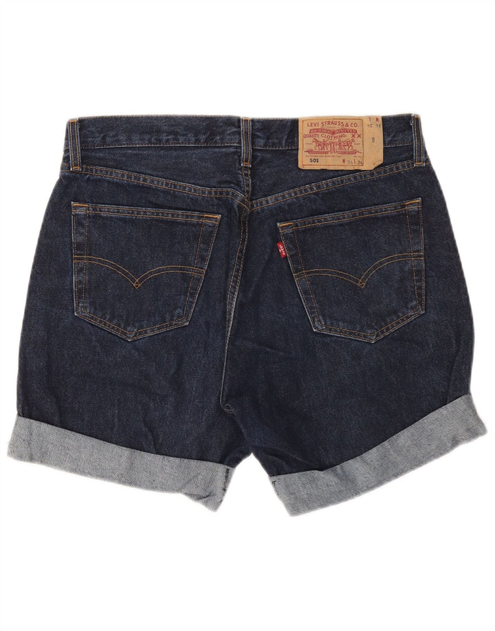Pantaloni scurți Levi's 501 Denim W34 Large Bleumarin