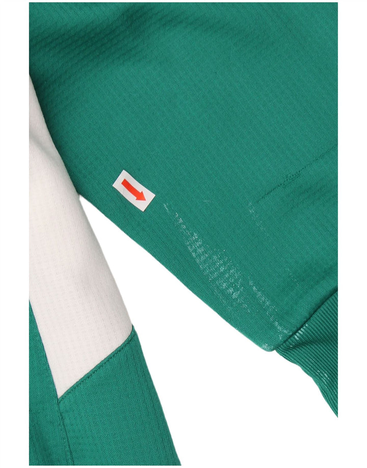 Pulover pentru bărbați PUMA Pulover mare verde, poliester color bloc