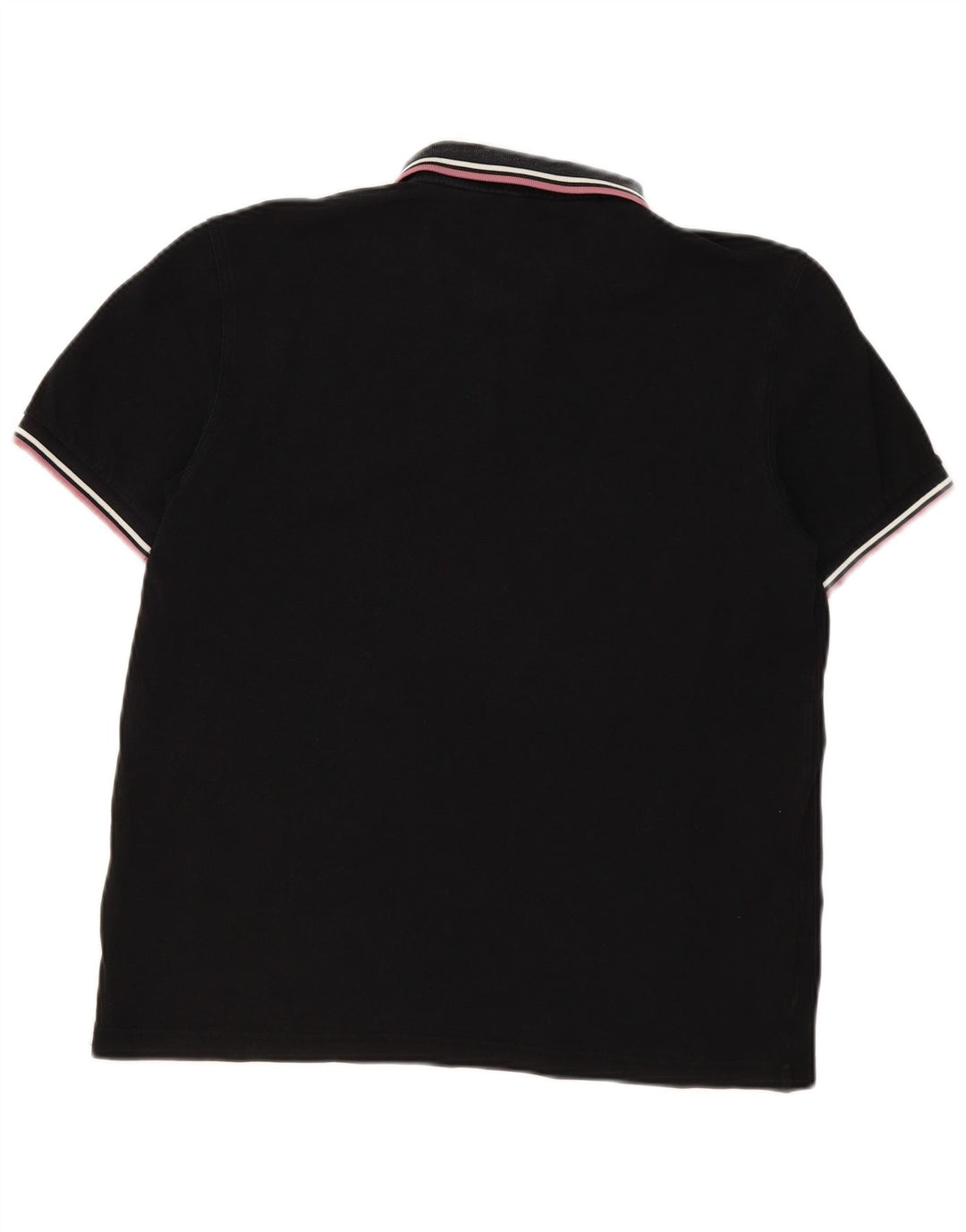 Cămașă polo Fred Perry pentru bărbați, bumbac mediu negru