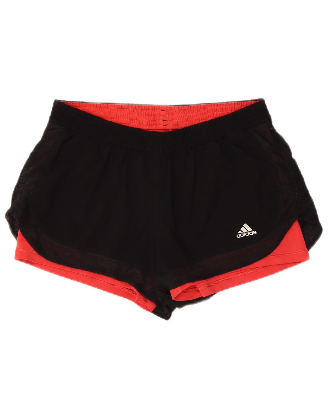 Pantaloni scurți sport Climalite ADIDAS pentru femei UK 12/14 Poliester mediu negru