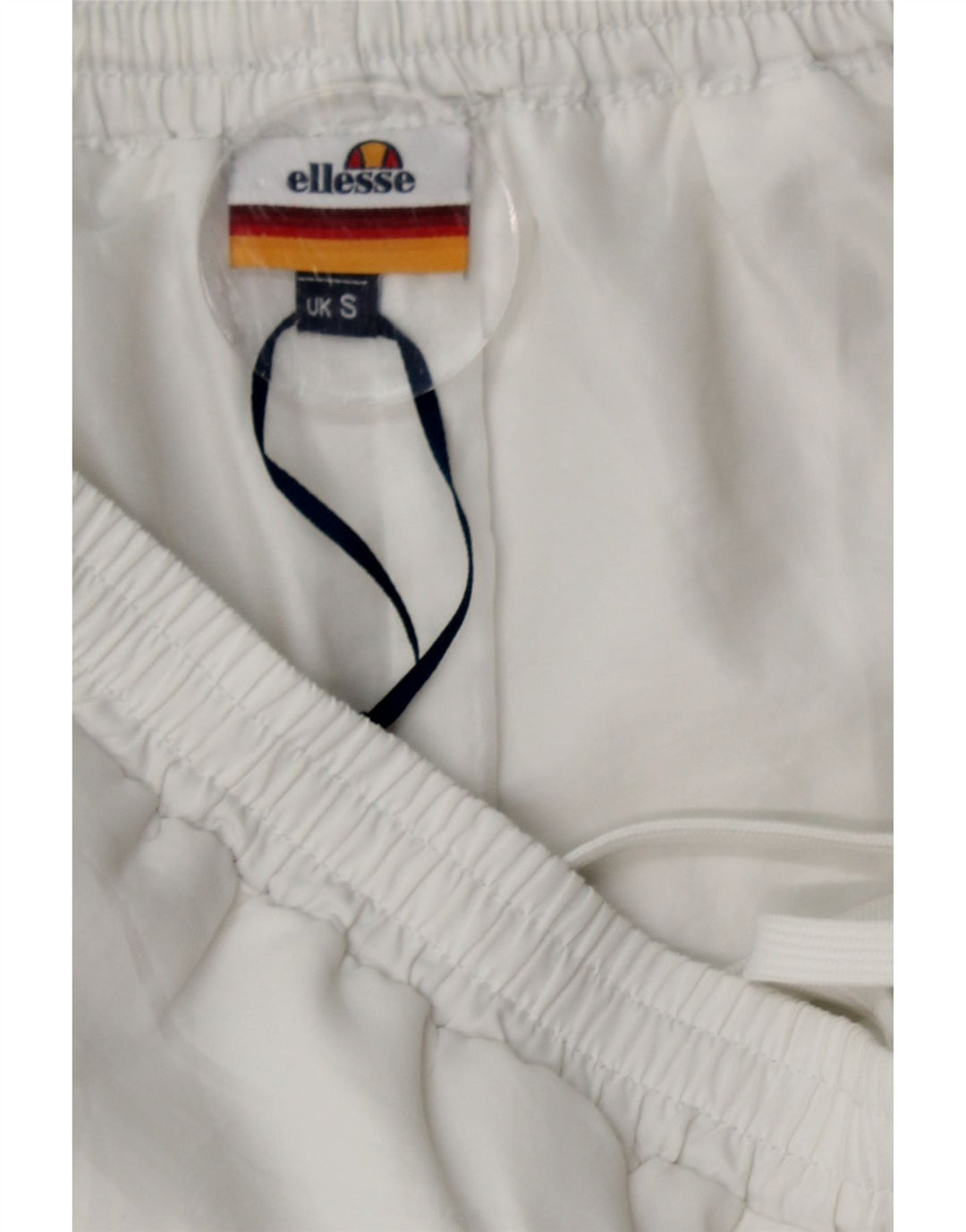 ELLESSE Pantaloni de trening pentru bărbați Pantaloni de jogging Mici Poliester alb