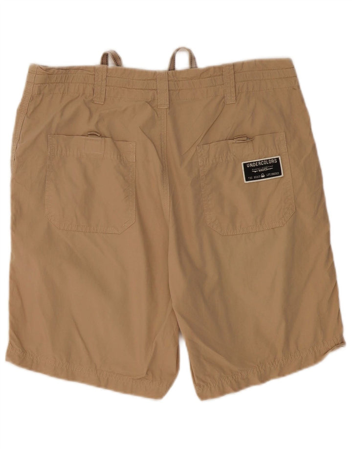 Pantaloni scurți chino pentru bărbați BENETTON Medium W32 Beige Bumbac