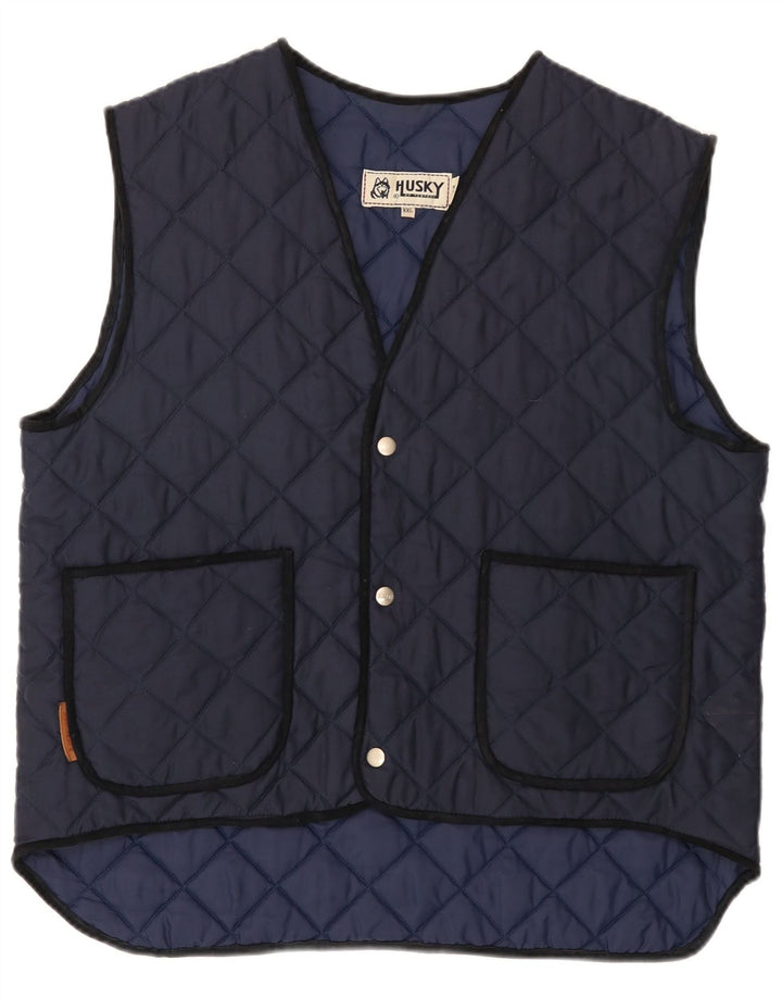 Gilet matlasat pentru bărbați Husky UK 44 2XL Bleumarin