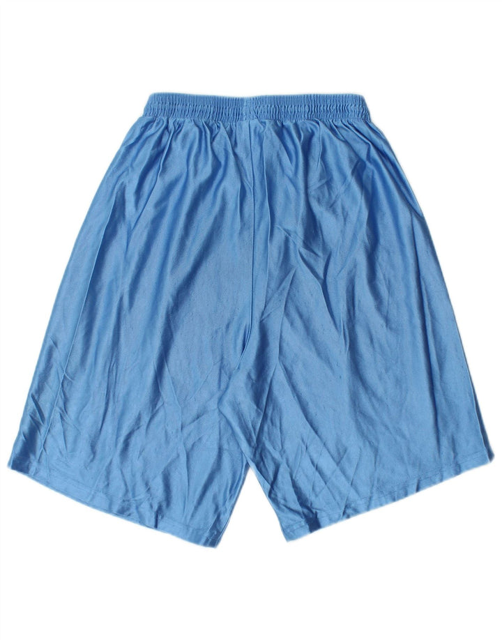 Pantaloni scurți sport pentru bărbați RUSSELL ATHLETIC, poliester albastru mediu