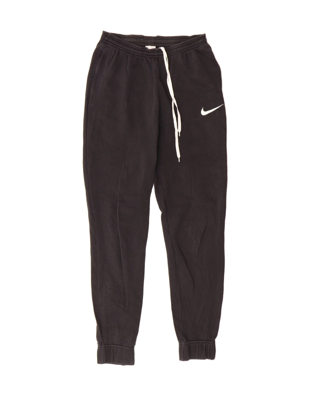 NIKE Mens Tracksuit Trousers Joggers Small Black Cotton Vintage Nike and Second-Hand Nike from Messina Hembry 