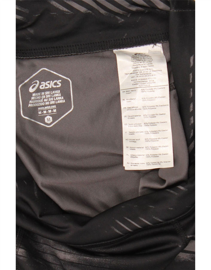 Leggings pentru femei Asics UK 12 Poliester camuflaj mediu negru