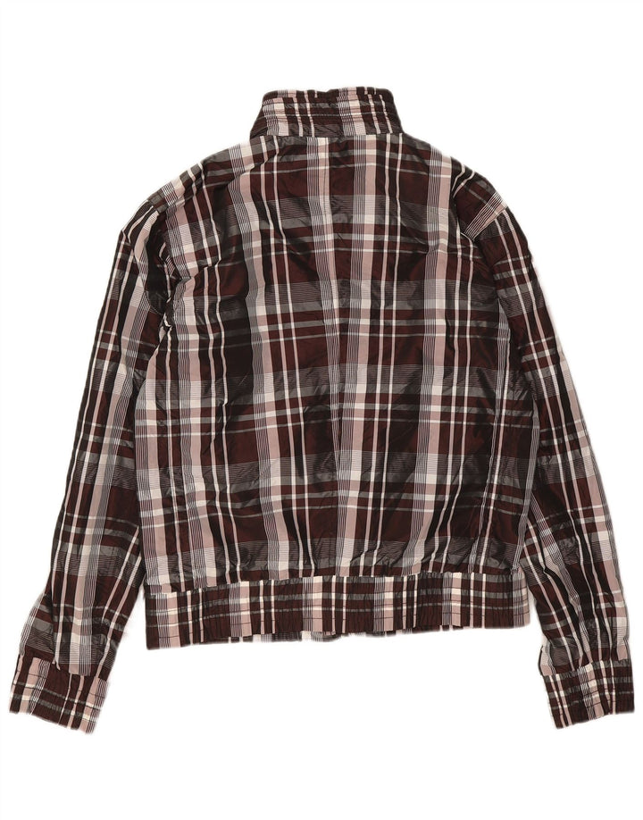 Jachetă Bomber pentru bărbați Zara UK 38 Medium Multicolor Check Nylon