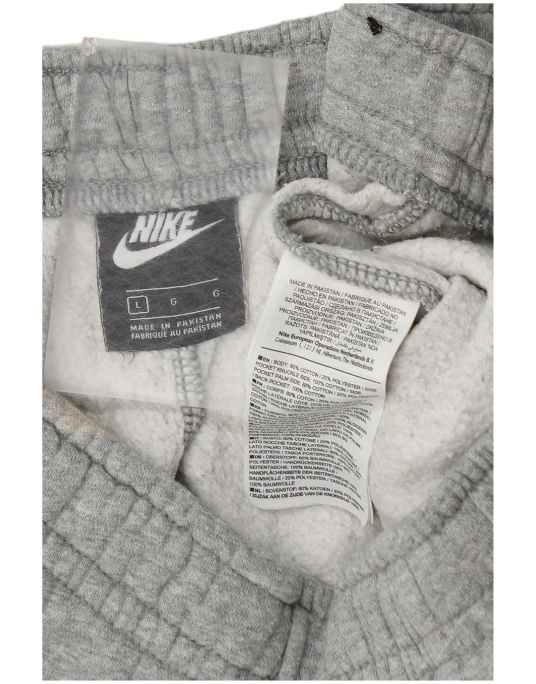 Pantaloni de trening Nike pentru bărbați Joggeri mari, gri, bumbac