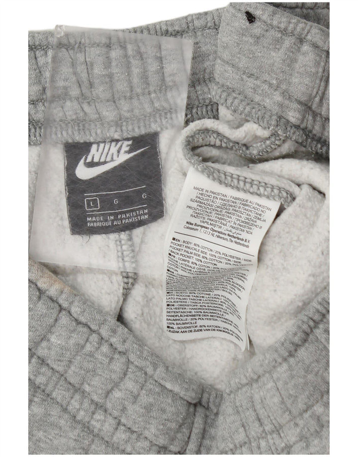 Pantaloni de trening Nike pentru bărbați Joggeri mari, gri, bumbac