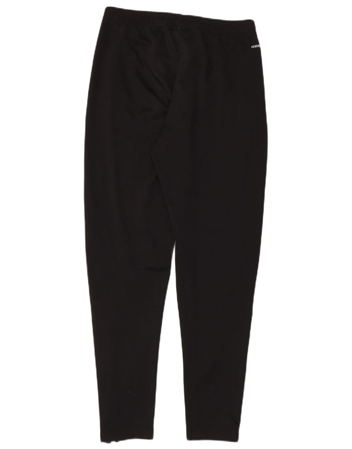 Pantaloni de trening Adidas pentru bărbați, poliester mediu negru