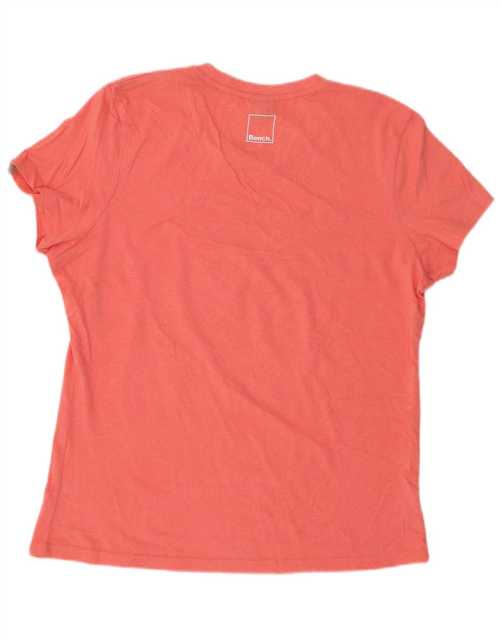 BENCH Tricou grafic pentru femei Top UK 16 Large Pink