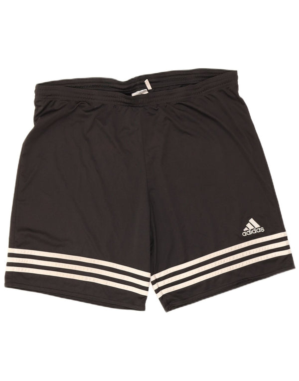 Pantaloni scurți sport pentru bărbați Adidas Climalite, mari, negru, poliester