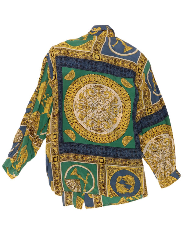 Gabri elle La Camicia Bluză cămașă pentru femei UK 18 XL Multicolor